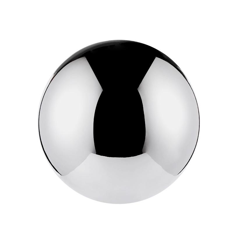 Reflective Silver Stainless Steel Decorative Mirror Ball Ornament