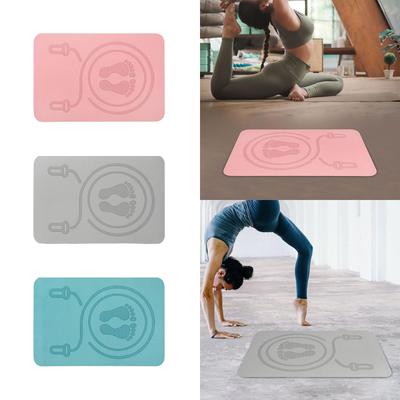 Jump Rope Mat 8mm Thick Anti Slip 60x40 Cm for Home Gym Flooring Workout Mat