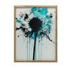 Poster Dandelion In Motion Poster Dandelion In Motion, 30X40 Cm, Light Oak Wooden Frame, Matte Paper 230 Gsm