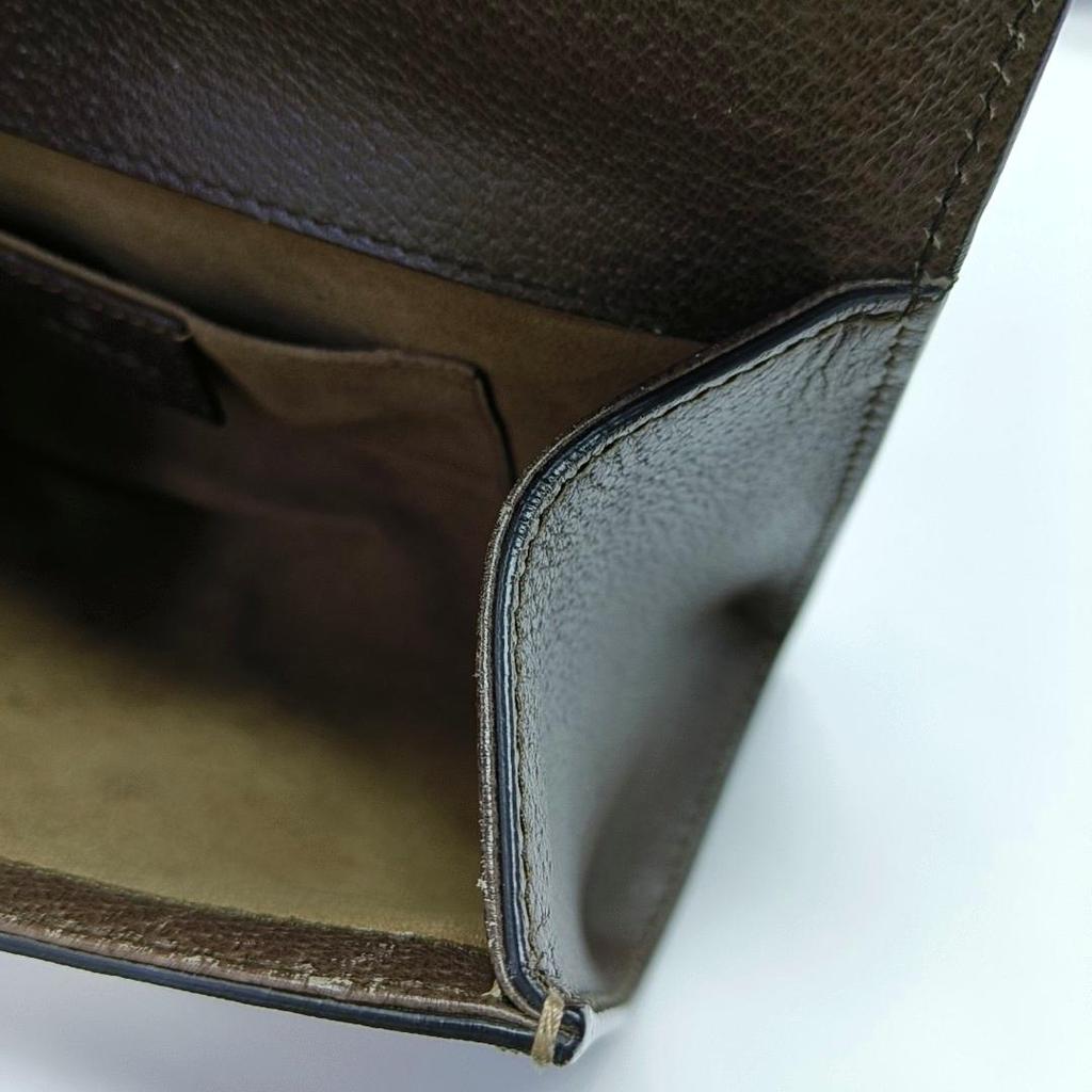 [Pre-Owned] Padlock Small Multicolor Coated Canvas Print Shoulder Bag - Good #YGP1KF
