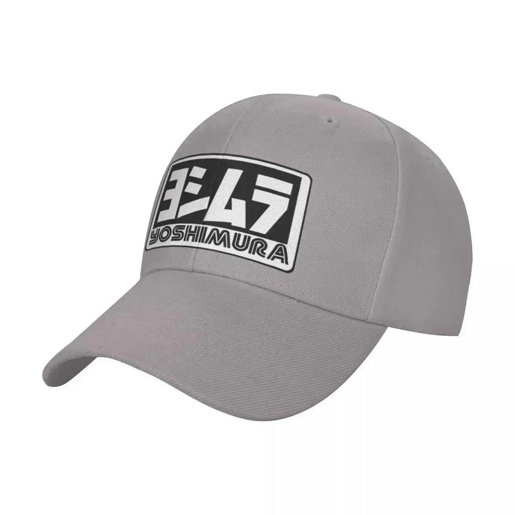 Yoshimura Logo Casual Baseball Cap for Unisex  Polyester Lightweight NonStretch Fabric Hand Washable Summer Hat