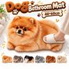Non-slip Realistic Pomeranian Floor Mat Diatomaceous Earth Bedroom Door Rug  Bedroom Bathroom