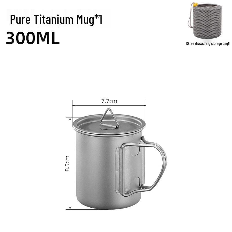 Jun Kai Wei Outdoor Titanium Camping Mug