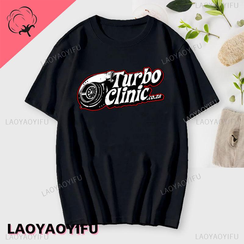 2024 New Turbo Spins Printing T Shirt for Unisex Summer Cotton Crewneck Tops Shirt Fashion Personality Tshirts Unisex Sweashirt Tee Unisex