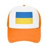 Ukraine Flag Mesh Sun Hats  Couple Design Trucker Hat Spring Yk Cute Outdoor Sport Baseball Cap