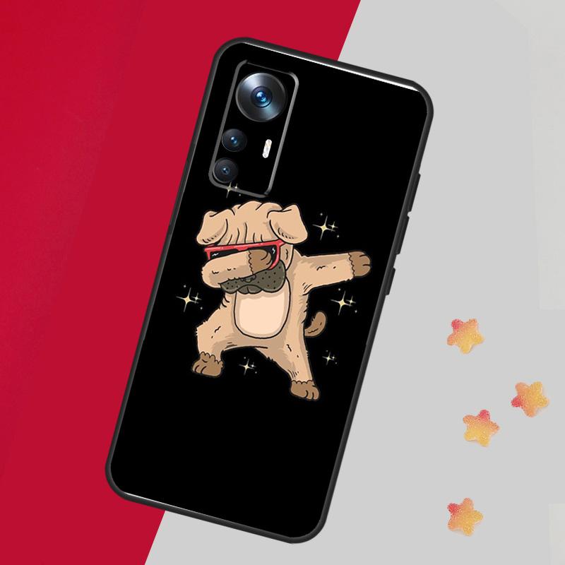 Cute Pug Dog Case For Xiaomi 15 Ultra 13 14 11T 12T 13T 14T Pro Cover For POCO F7 F6 F5 X3 X5 X6 X7 Pro