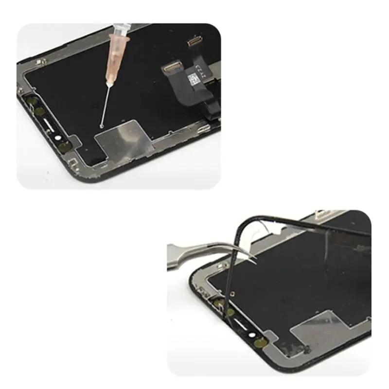 250 ml Flüssigkeit zum Entfernen von Kleber auf LCD-Rahmen, zum Zerlegen des LCD-Bildschirms von Mobiltelefonen, separater gekrümmter Bildschirmrahmen