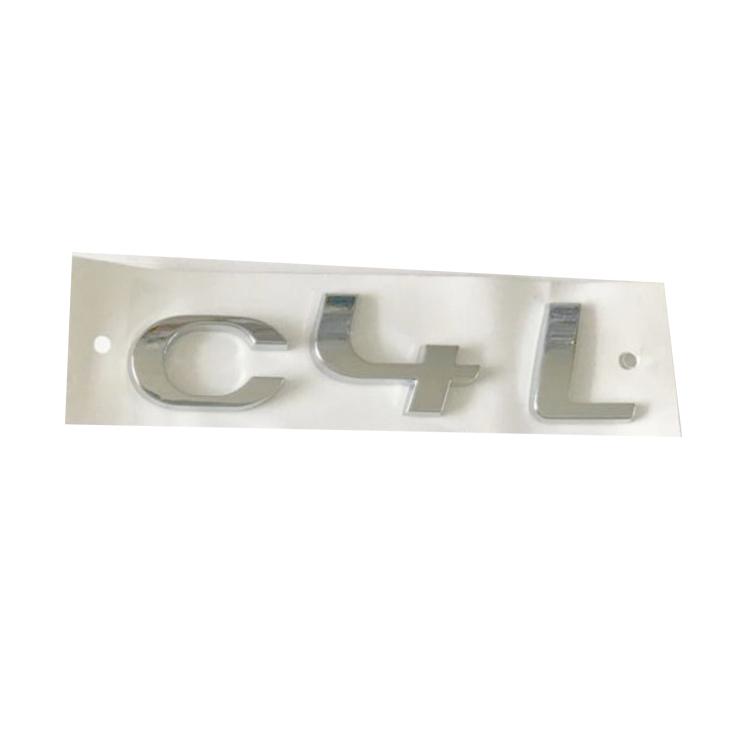 

apply to Citroen C2 C4 C4L C5 C6 C3-XR Original car logo trunk digital sign tail mark