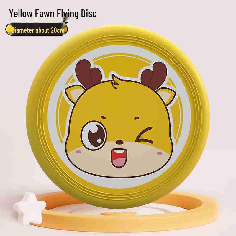 Cartoon Soft Frisbee for Kids & Pets - Outdoor Toy