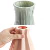 Plastic Flower Modern Vase Decoration Home Nordic Style Vase Imitation Ceramic Flower Pot Decoration Vases for Flowers