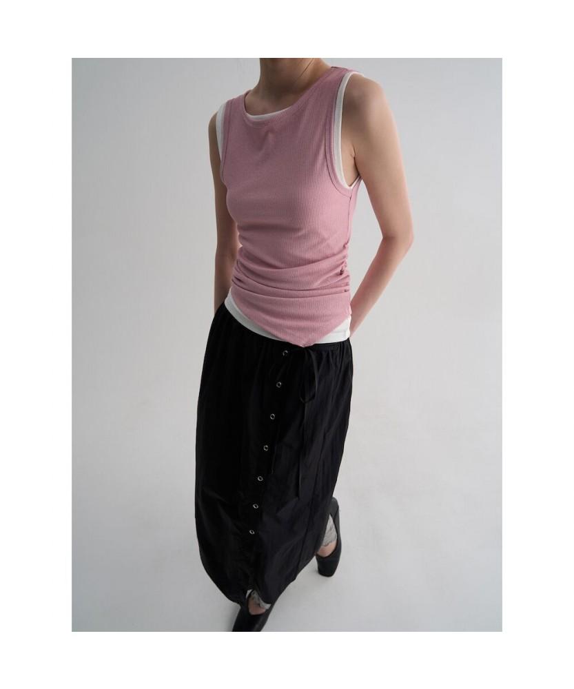 8seconds Layered Sleeveless Jersey Top Light Pink