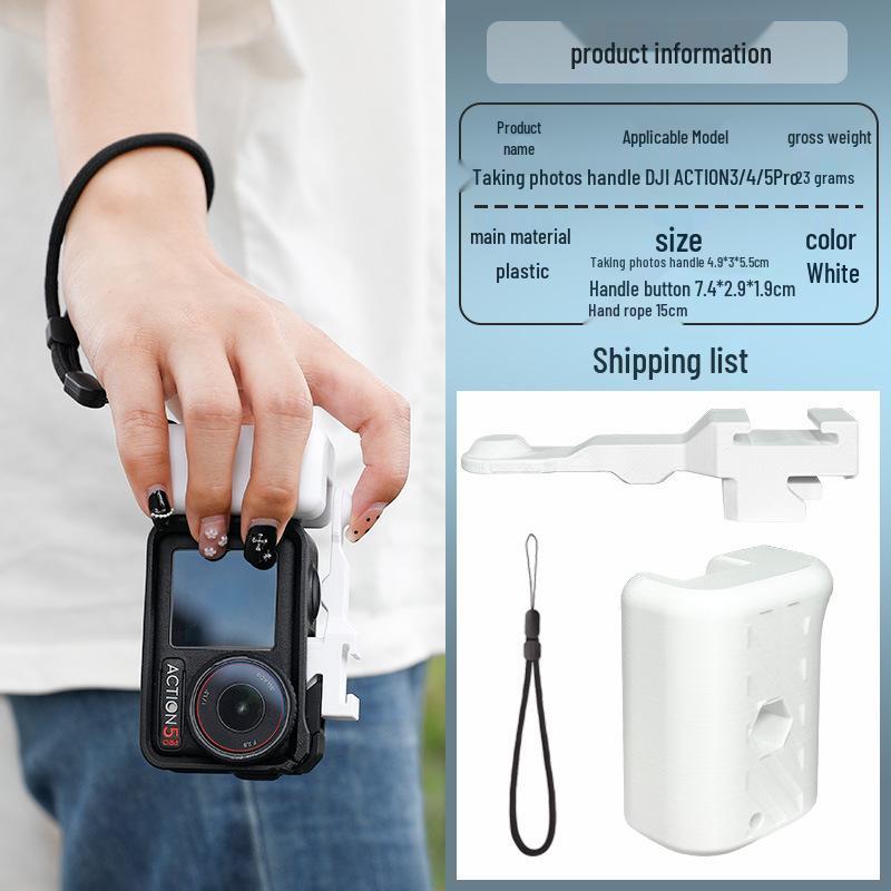 DJI OSMO Action Magnetic Quick Release Mount for Action5/4/3 & SLR, Multicolor Handle