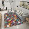 Ethnic Style Bedroom Carpet European Bohemian Living Room Sofa Carpet Large Area Washable
