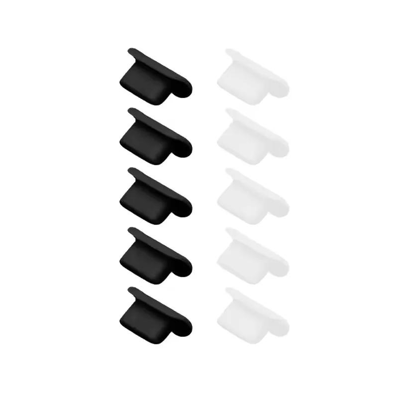 Xiaomi 20/1Pcs Silicone Dust Plugs IOS Charging Port Protective Stopper Cap Cover for Iphone 14 13 12 Pro Max 14 13 Plus Anti-Dust Plug