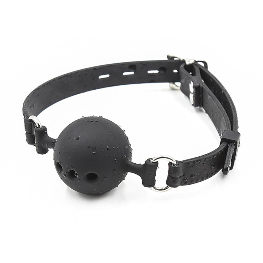 Silicone Ball Mouth Gag Couple Sex Toy