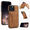 Fold Stand Holder Card Slot Leather Case Anti-Fingerprint,Anti-Scratch,Tough Case for IPhone 17 16 15 14 13 12 11 Pro Max 16 Plus 16e