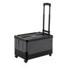 Outdoor camping storage box, car folding trolley box, camping picnic organizer box, grocery cart, small cart, shopping cart