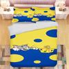 Tom and Jerry Anime Home Bedroom Comforte Nordic Polyester Material Suitable for Children and Adults 3-piece Set