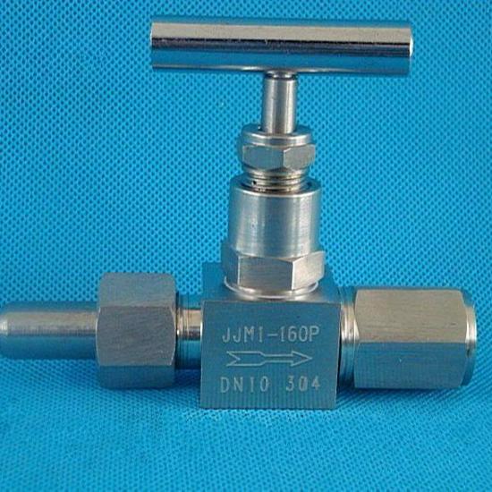Stainless Steel Pressure Gauge Stop Valve 14x2-M20x1.5 JJM1-160P