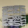F26C Creative Letters Metal Cutting Die Art Alphabets Die Cuts Embossing Stencil for DIY Paper Crafts Photo Album Decorat