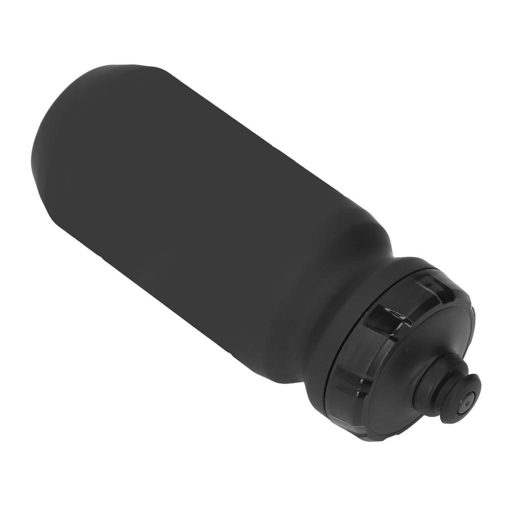 Cycle Water Bottle 610ml Large Capacity Portable PP Cycling Sports Squeeze Bottle for Outdoor Black