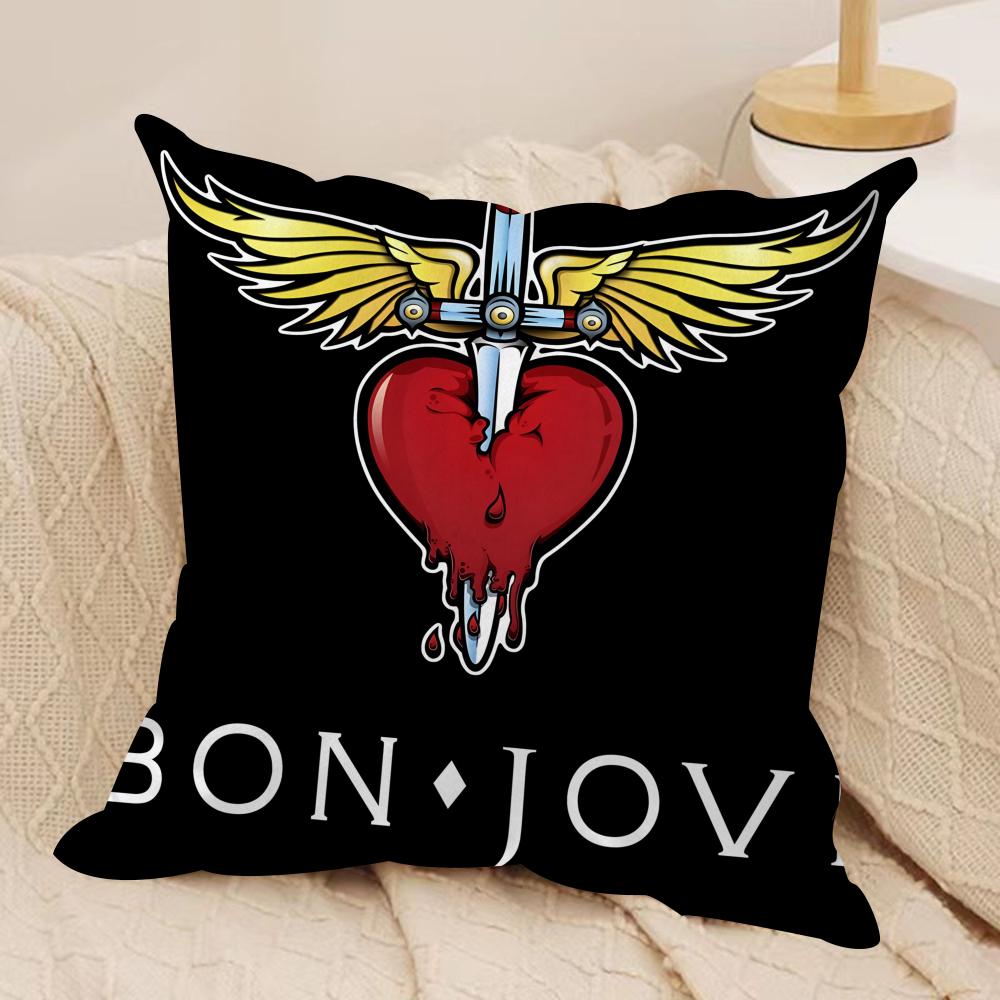 BBon JJoviS Cushion Cover Soft Plush Fabric DoubleSided Printed Cushion Covers for All Seasons Home Decor