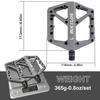 BUCKLOS Pedals DU Bearing Bicycle Pedal Platform Ultralight Nylon Road Mountain Bike Pedal Non-slip MTB Flat Pedals Bicycle Part 6