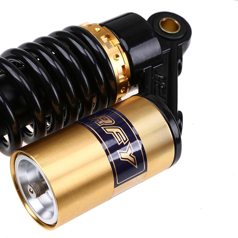 395mm Motorcycle Nitrogen Rear Suspension Shock Absorber Spring Replacement Kit Universal Fit for Most Motorcycles