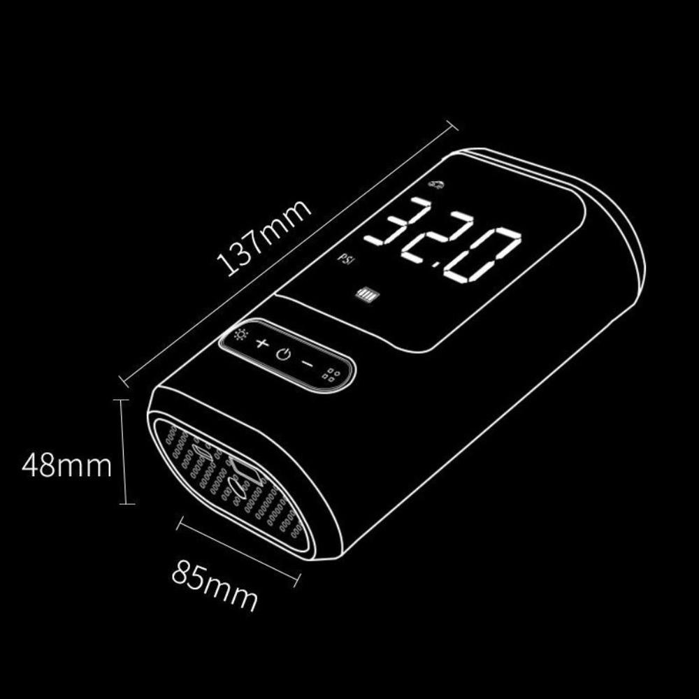 Wireless Electric Pump Portable Tire Inflator Multi-purpose Air Pump