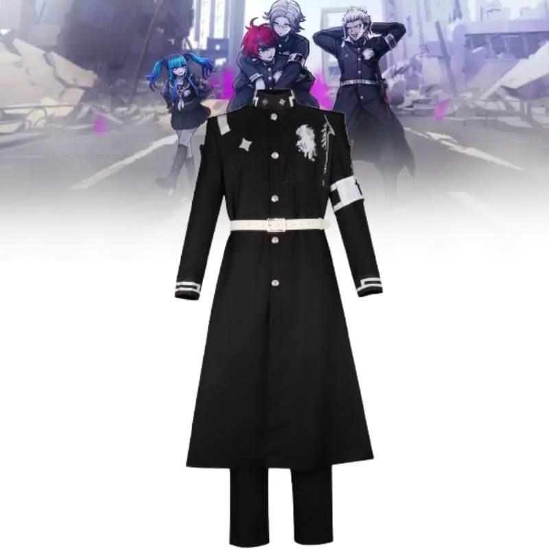 The Hundred Line Last Defense Academy Polyester Anime Cosplay Uniform For Character Role Play