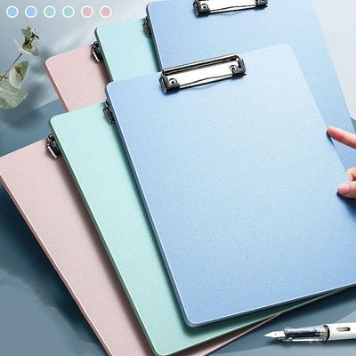 Supplies Document Paper Holder Student Writing Pad File Folder Plastic Clipboard Splint Memo Clip