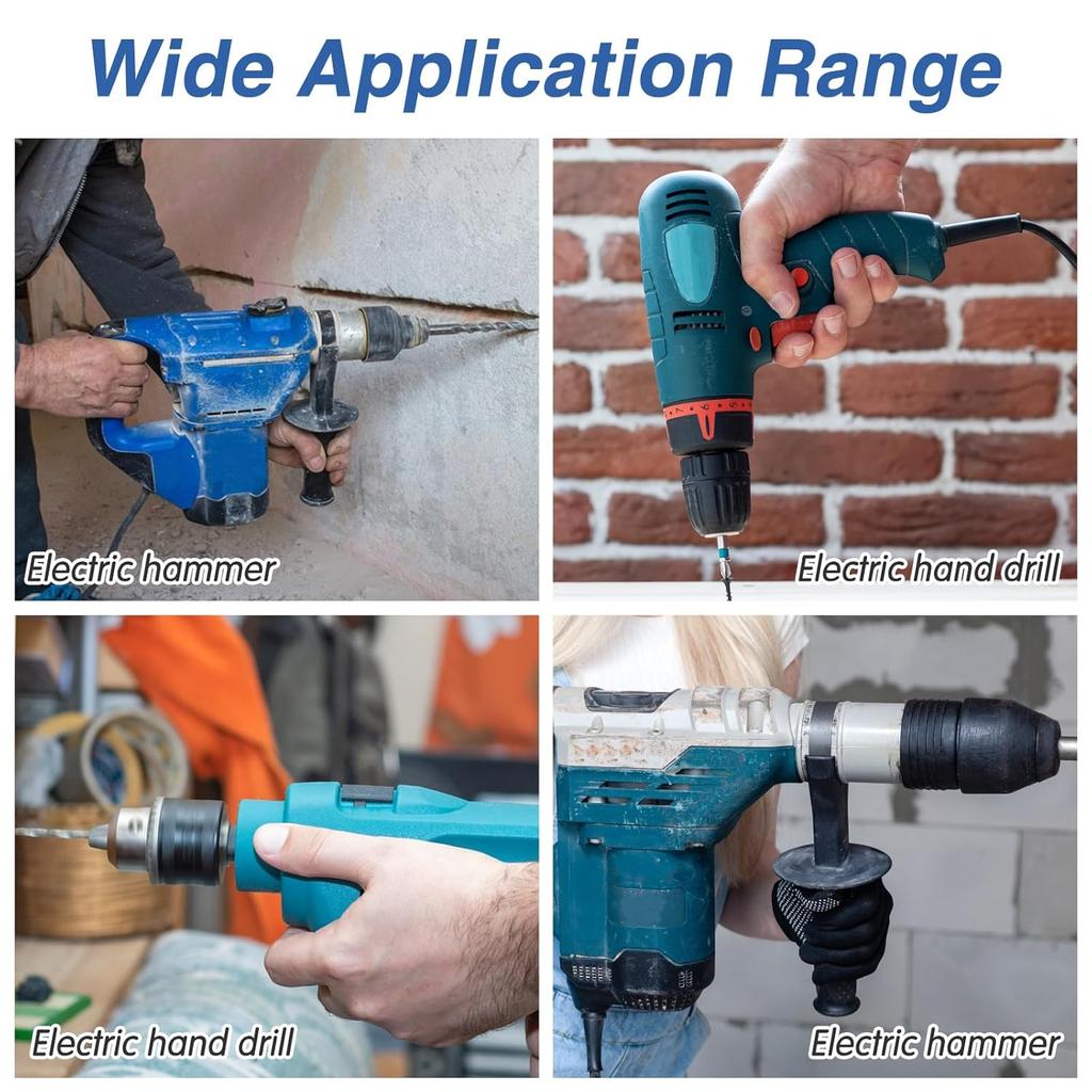 SDS-Plus Socket Driver Drill Holder Quick Change Hex Extension Rod Adaptors Converter Hammer Screwdriver Bit Impact Driver Tool
