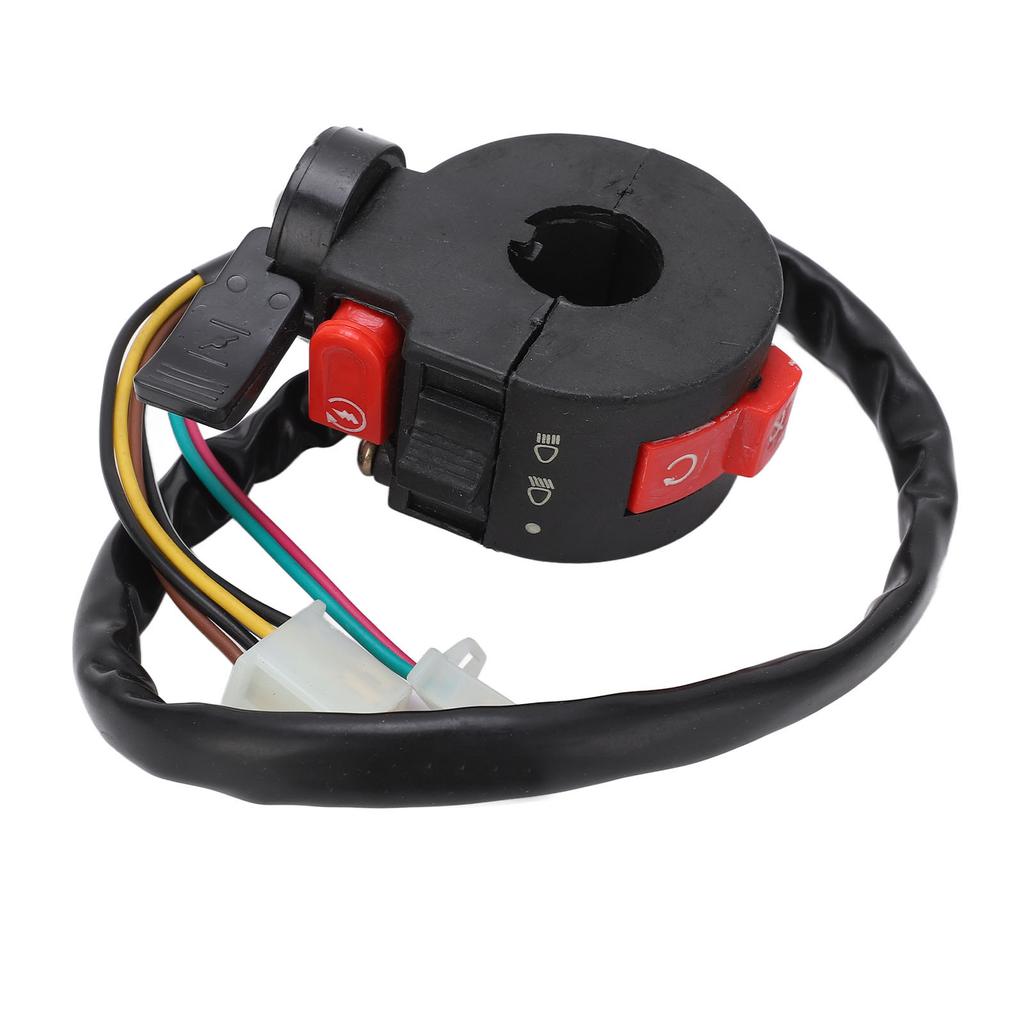 7wires 22mm Left Side Handlebar Kill Start Light Switch Choke Lever for PIT PRO Trail Dirt Quad Bike ATV