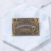 Europäische rotierende Ouija-Brosche: Kreativer Halloween-Horror-Metall-Anstecker mit personalisierten Buchstaben