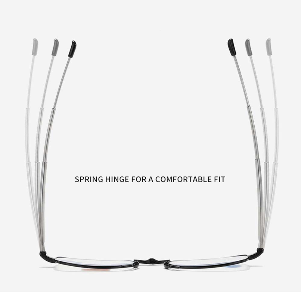 Anti Blue Light Folding Reading Glasses Women's Reading Glasses With Storage Bag Key Chain
