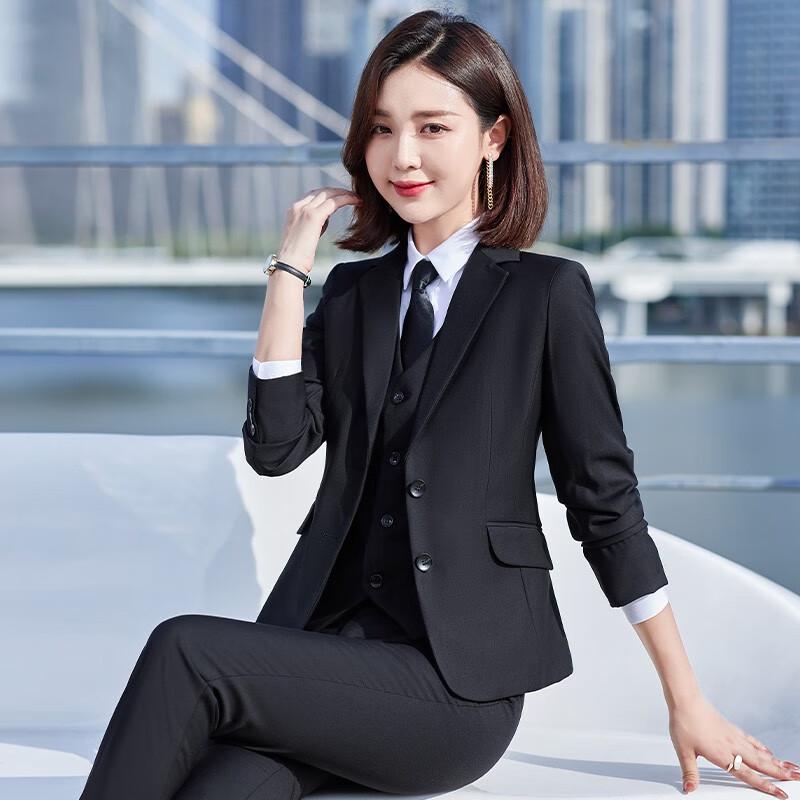 Women's Slim Fit Business Suit Set