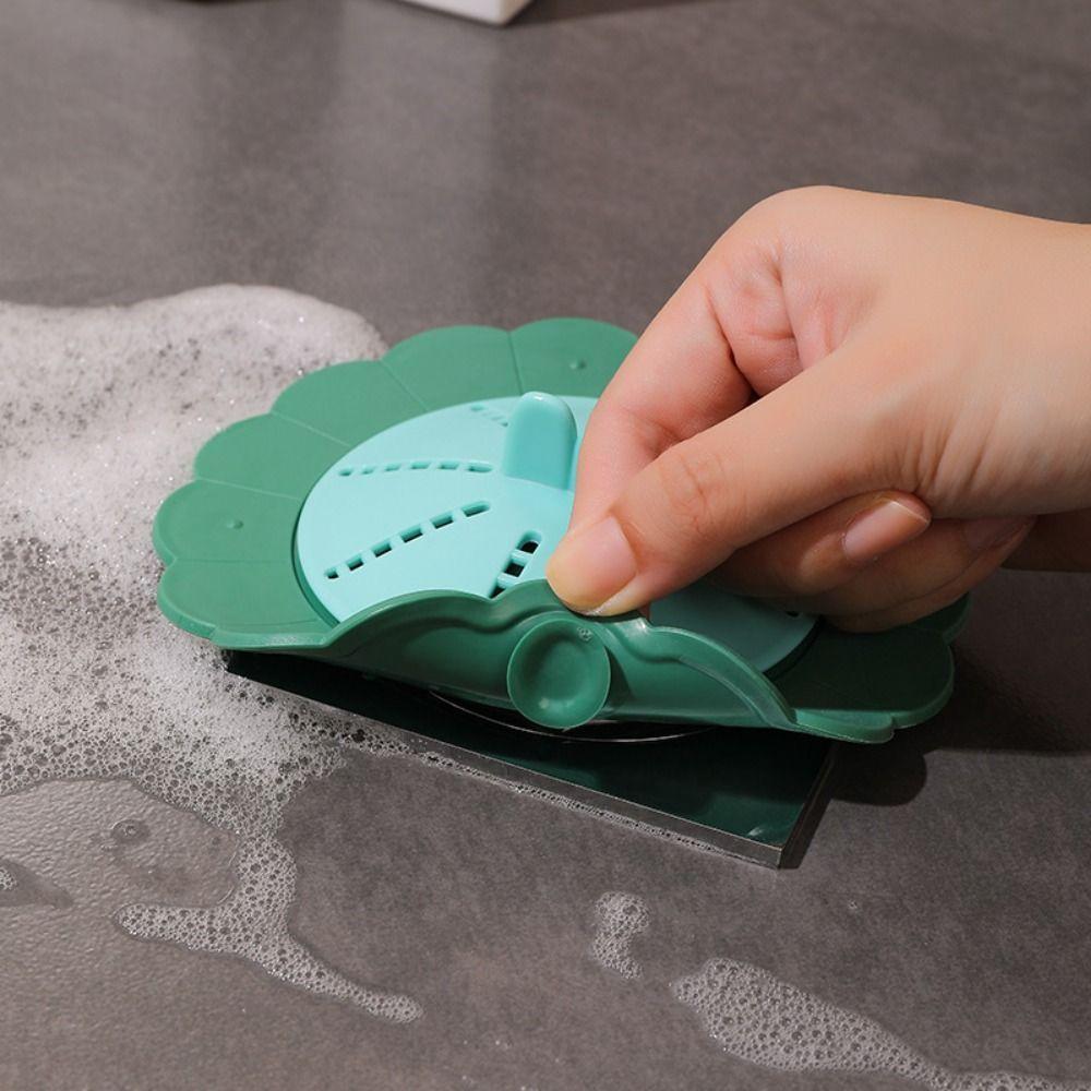 Hair Catcher Floor Drain Cover Deodorant Drain Plug Anti-clogging Sink Filters  Toilet