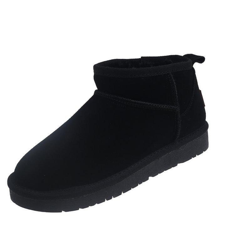 

Grape mother studiolee cotton shoes platform sole autumn and winter piled thickened short medium tube snow boots women s fur integrated 35 чёрный