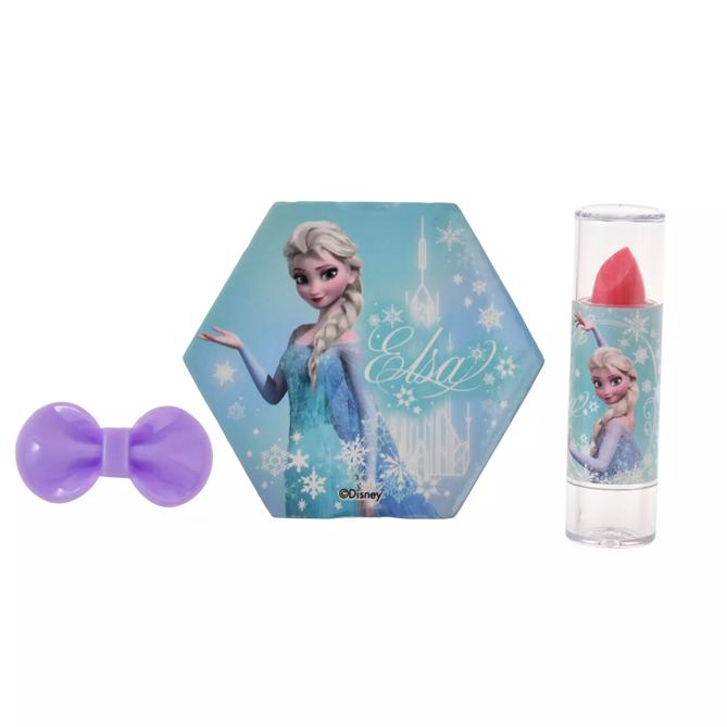 Disney Elsa Sminkesett for barn i toalettveske, Frozen Blå ( For barn ) Japan NY Disney-butikk