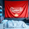 football team.C Print Tapestry, Lightweight Wall Hanging, for Bedroom, Dorm, Living Room, Home Art Decor - Birthday Christmas Gift for Friends