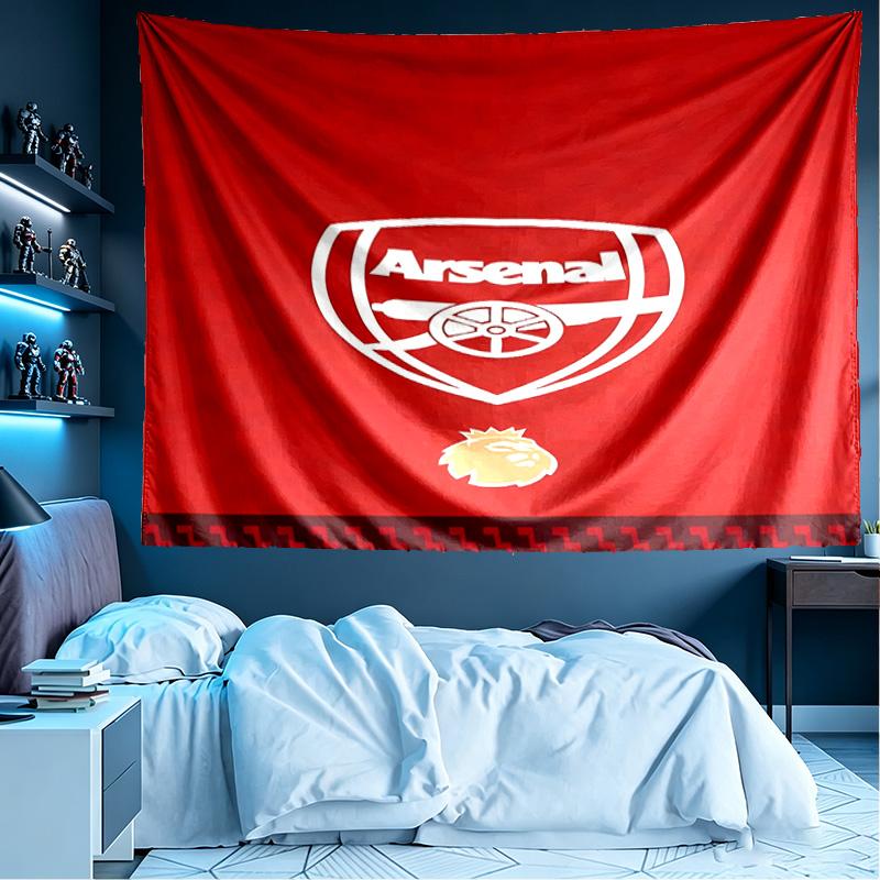 football team.C Print Tapestry, Lightweight Wall Hanging, for Bedroom, Dorm, Living Room, Home Art Decor - Birthday Christmas Gift for Friends