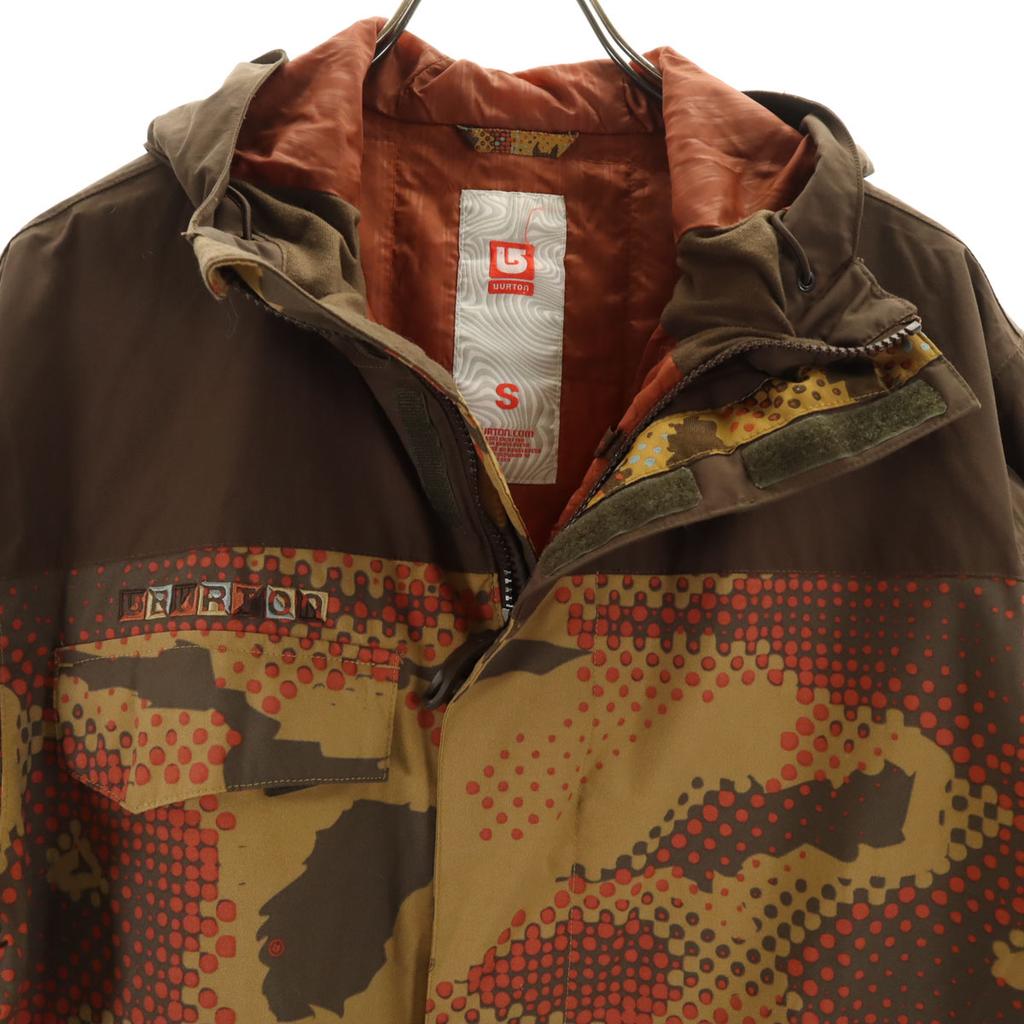 BURTON snow board Jacket S Brown Skiing Men's Used