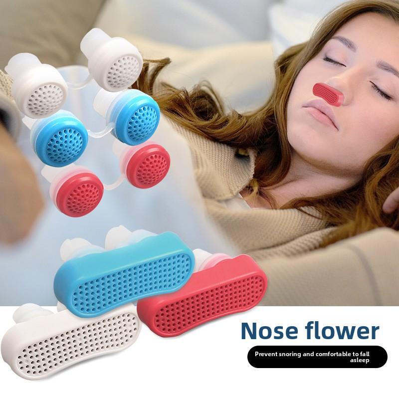 Nouveau Respirateur en Silicone, Congestion Nasale, Respirateur, Congestion Nasale, Dispositif d'Allaitement, Ventilateur de Sommeil, Pince Nasale, Version Améliorée