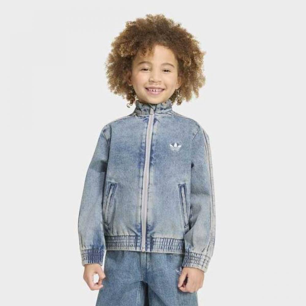 adidas Kids Firebird Loose Denim Track Top