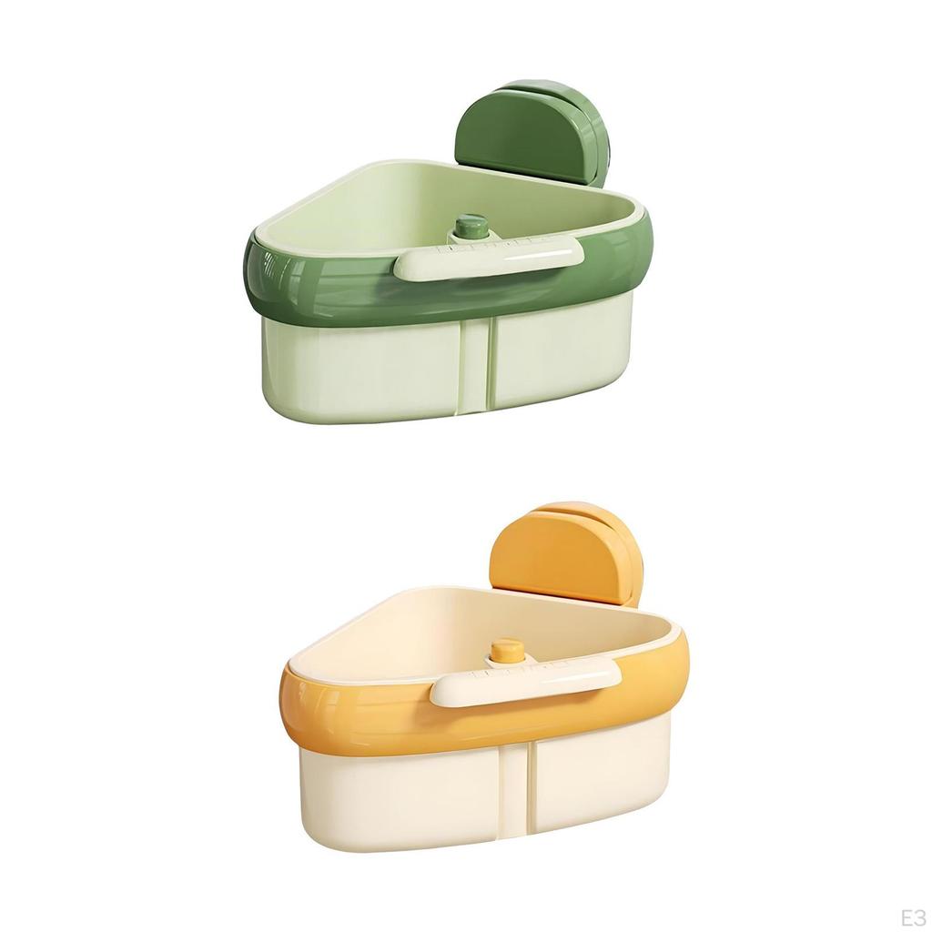 Sink Drain Strainer Basket Draining Corner Trash Catcher Versatile Faucet Hanging