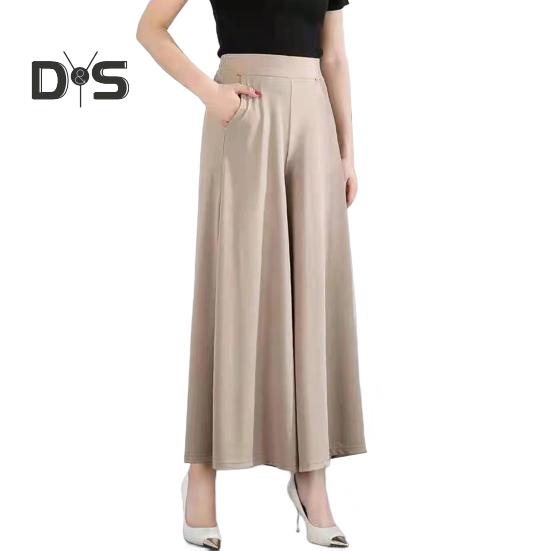 

Женские брюки-костюмы, эластичные, с высокой талией, широкие, длинные брюки с карманами, однотонные, повседневные брюки для повседневной носки XL хаки