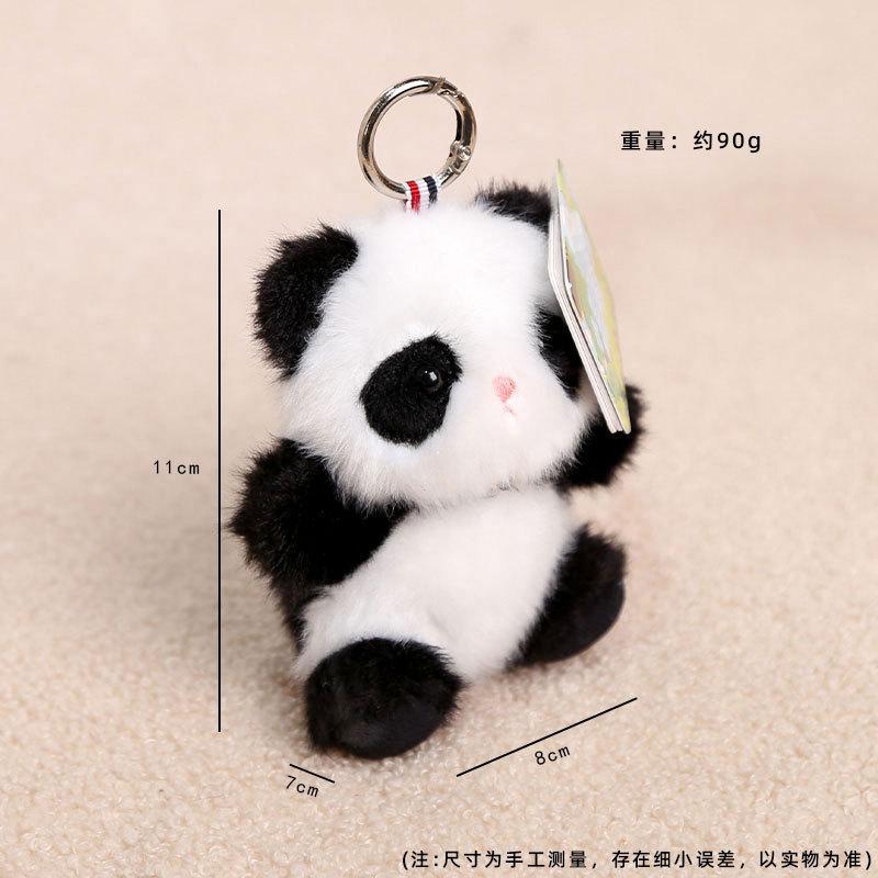 Polar Bear Soft Toy Pendant With Short Plush Material For Bag Decor