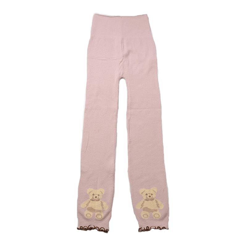 

friends hill cuddle teddy Fluffy leggings pink YW-188-833