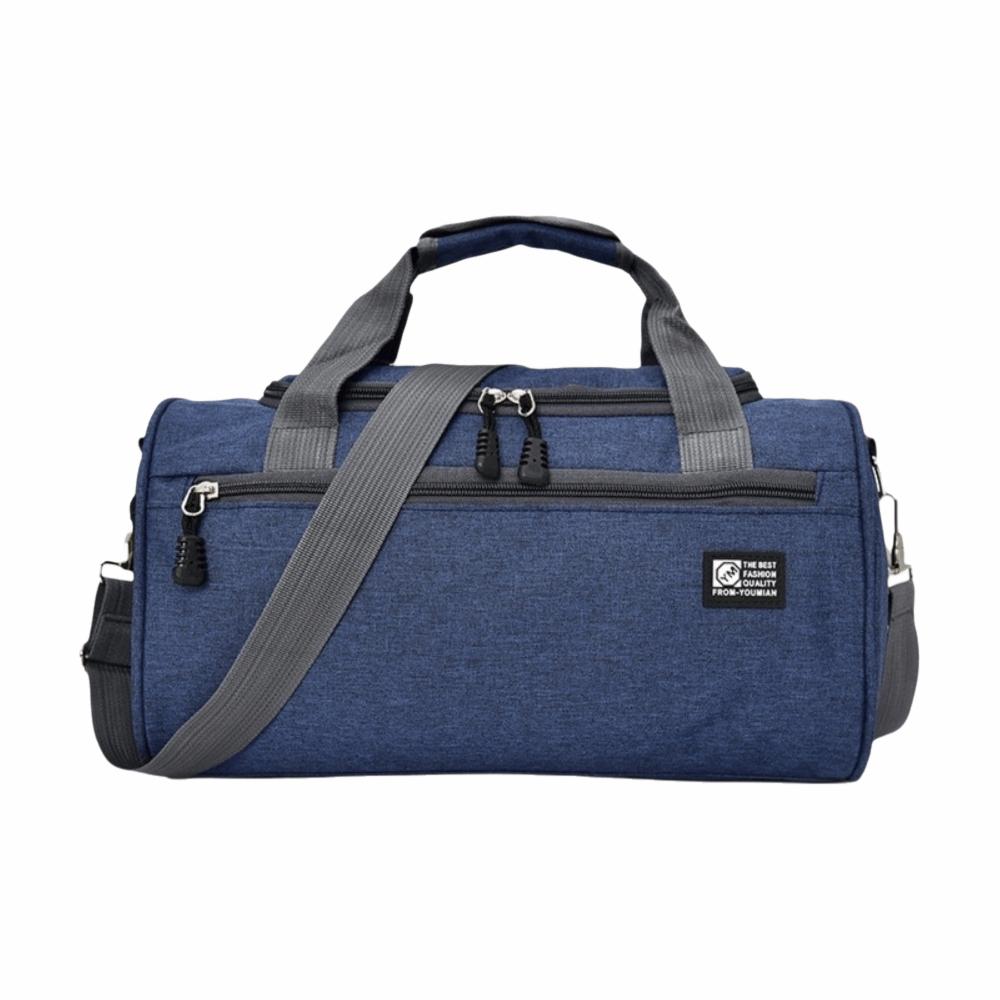 Large Capacity Travel Duffel Bag Portable Travel Luggage Bag  Business Trips синий