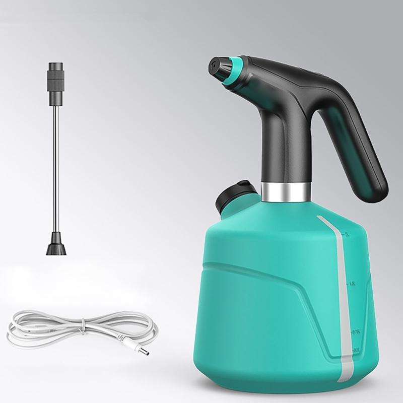 Convenient 2L Automatic Watering Can Electric Watering Sprayer with Adjustable Sprayer Nozzle for Home and Office Plant